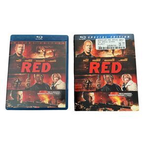 Red (Special Edition) [Blu-ray] Blu-ray - Bruce Willis Morgan Freeman VERY GOOD